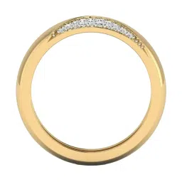 SHINE ETERNAL Lab Grown Diamond 18k (750) Yellow Gold Ring for Men image 3