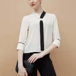 Code By Lifestyle Beige Regular Fit Top-picture-37
