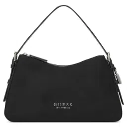 Guess Black Alisha Textured Shoulder Bag-picture-42