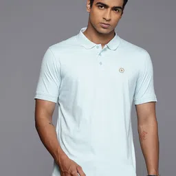 Louis Philippe Pure Cotton Polo Collar T-shirt image 3