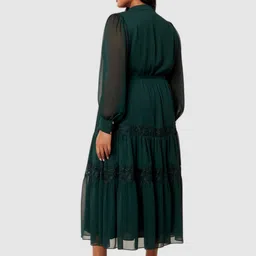 Forever New Tie-Ups Detail Fit & Flare Midi Dress image 2