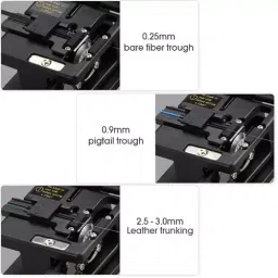 Corslet Optical Fiber Cleaver SKL-60S Ftth Optical Fiber Cleaver Cutter Cable Cutting 12 Surface Blade image 5