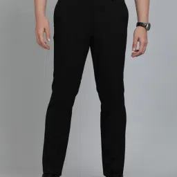 Metal Black Slim Fit Trousers-picture-23