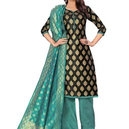 Maroosh Ethnic Motifs Woven Design Banarasi Jacquard Unstitched Dress Material-picture-34