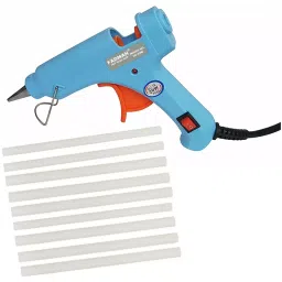 Fadman 20 W Standard Temperature Hot Melt Mini Glue Gun with 9 Stick Blue 7 mm Stick Dia., 153-SkyBluemini-20wt-9-St-picture-35