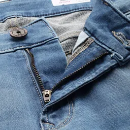 SPYKAR Men Slim Fit Low-Rise Light Fade Stretchable Jeans image 4