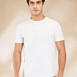 Being Human Men Solid Round Neck Cotton Slim Fit T-shirt-picture-17