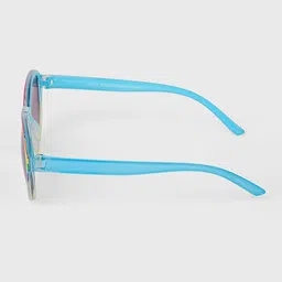 DukieKooky Unisex Kids Black Lens & Blue Oversized Sunglasses with image 2