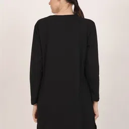 YOZZ BY Women Typography 2 Printed T-shirt image 2