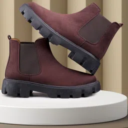 Bxxy Men Suede Slip-on Chelsea Boots-picture-13