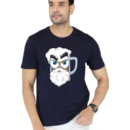 NOBLE HUSTLE Men Printed T-shirt-picture-27