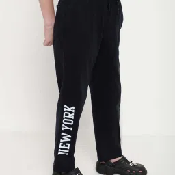 Octave Kids Light Navy Cotton Regular Fit Track Pant image 3