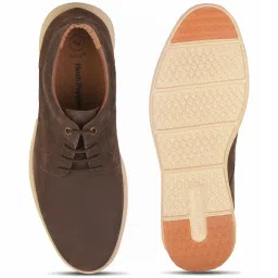 Hush Puppies by Bata Men's FEDRICO Brown Derby Shoes image 3