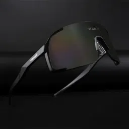 Voyage Transparent UV Protection Wraparound Unisex Sunglasses-picture-11