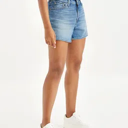 Levi's Melamine Blue Denim Shorts image 3