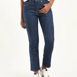 Levi's 724 Blue High Rise Slim Fit Jeans-picture-20