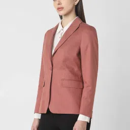 Van Heusen Rust Cotton Blazer image 3