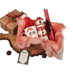 ArteCasa Red & White 6-Pcs Home Gift Set-picture-13