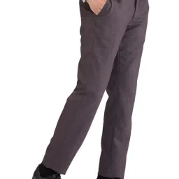 Park Avenue Violet Regular Fit Trousers image 4
