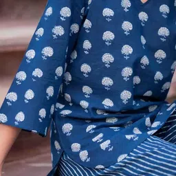 Bholukart Girls Ethnic Motifs Printed Regular Kurta with Palazzos image 2