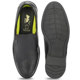 Hitz Men's Black Formal Loafers image 3