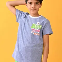 Anthrilo Boys Blue Skate Time Short Sleeve T-Shirt-picture-30