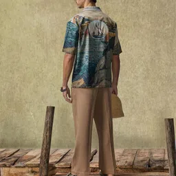 Snitch Men Printed Casual Shirt image 1