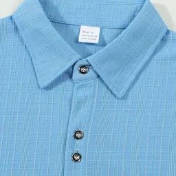 StyleCast x Revolte Men Textured Spread Collar Casual Shirt image 4