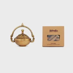 Fabindia Brass Metal Casted Mehnoor Diffuser image 3