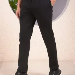 Crimsoune Club Black Regular Fit Trackpants image 3