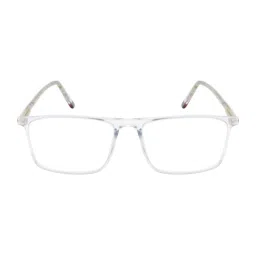 Ted Smith Transparent Rectangular Unisex Eye Frames image 3