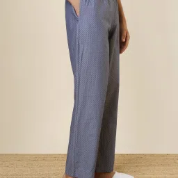 Sleepz by Raymond Dark Grey Cotton Printed Regular Fit Pyjama image 3