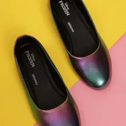 Kidsville Multicolor Frozen Printed Flat Ballets-image-30