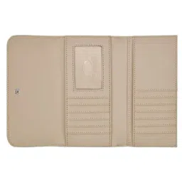 Guess Taupe Abbas Tri-Fold Wallet image 4