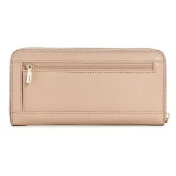 Guess Light Beige Laurel Large Zip Around Wallet image 2