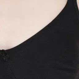 Leading Lady Black Non-Wired Non-Padded Everyday Bra image 4