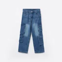 Fame Forever by Lifestyle Boys Blue Cotton Jeans-picture-47