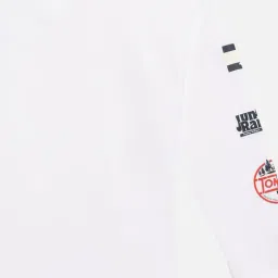 Tommy Hilfiger White Cotton Relaxed Fit Printed T-Shirt image 4