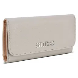 Guess Taupe Abbas Tri-Fold Wallet image 2