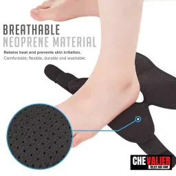 Chevalier Large Size Ankle Support Neo Compression Brace CHE-ASAB-L-Black-101 image 4