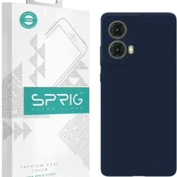 Sprig Back Cover for MOTO G85 5G (Blue)-picture-35