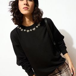 SASSAFRAS Women Embellished Sweatshirt-picture-9