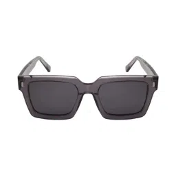 Ted Smith Black Square UV Protection Unisex Sunglasses image 2