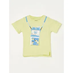 Juniors by Lifestyle Boys Pack of 2 Printed T-shirts image 2