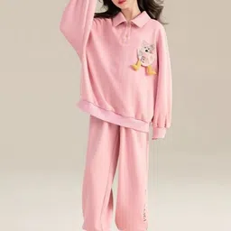 LULU & SKY Girls Printed Night suit image 2