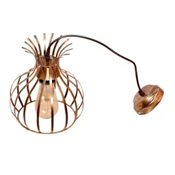 GAUVIK Gold-Toned Traditional Ceiling Lamp image 3