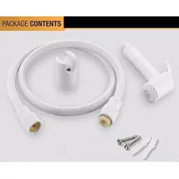 Fastgear Health Faucet Set ABS Chrome Finish White, FG011 image 4