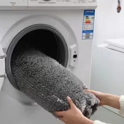 IVAZA Grey Microfibre 1400 GSM Bath Rugs image 2