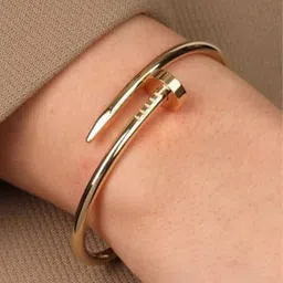 STYOLLO Gold-Plated Bangle-Style Anti Tarnish Bracelet image 4