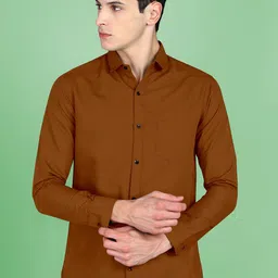 Fibermill Men Slim Fit Opaque Casual Shirt-picture-39